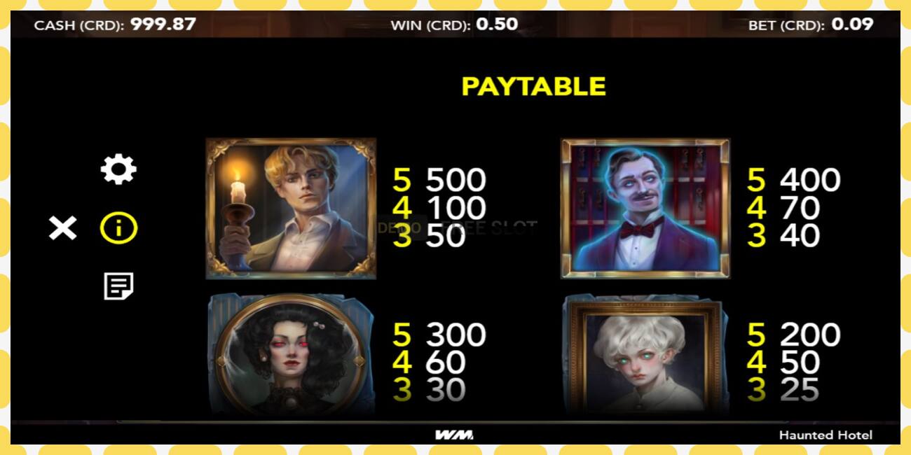 Demo slot Haunted Hotel free and without registration, picture - 1