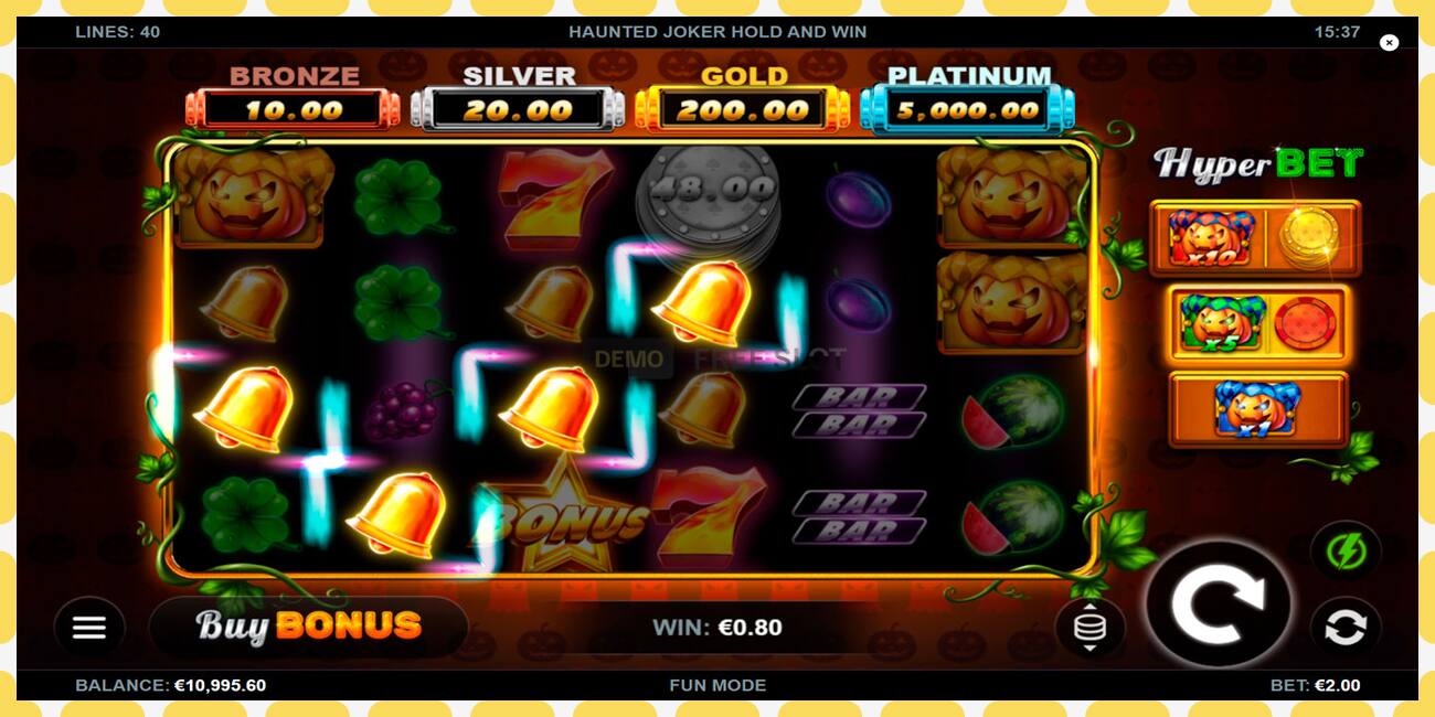 Demo slot Haunted Joker Hold and Win free and without registration, picture - 1