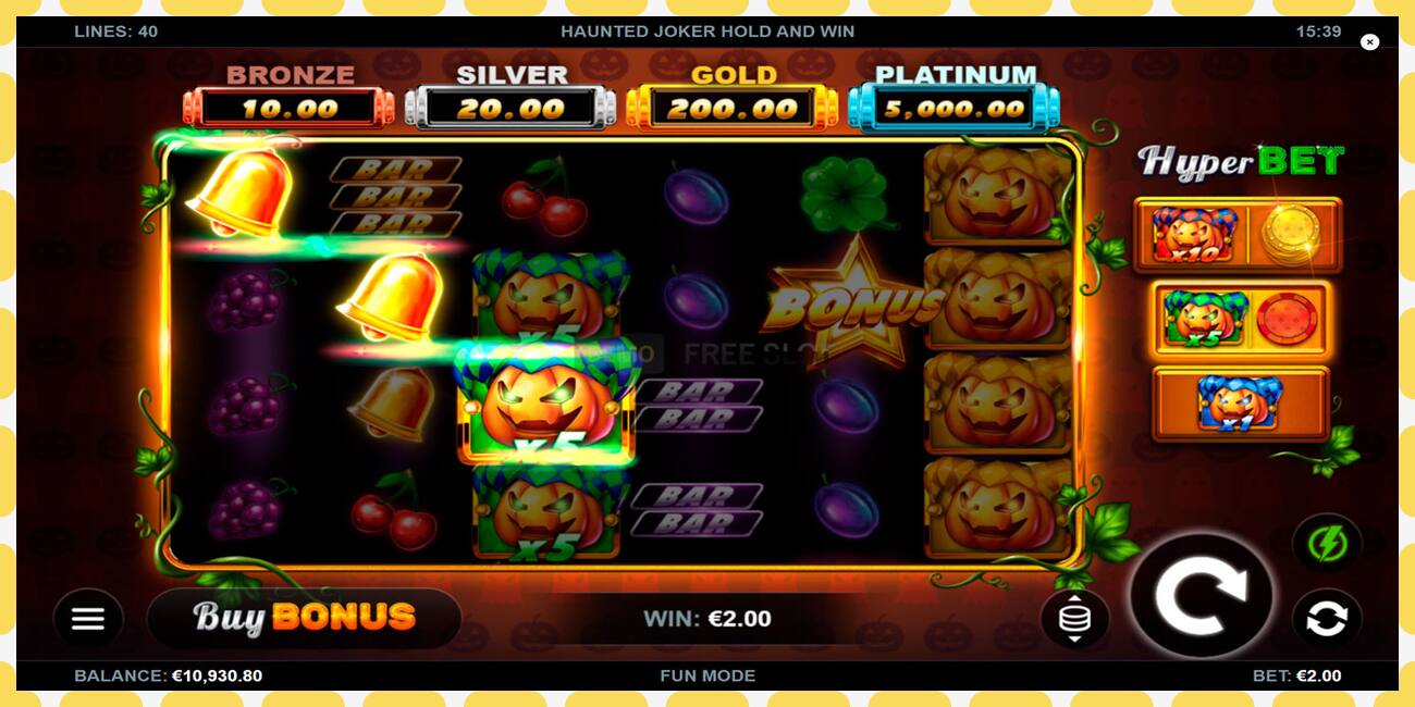 Demo slot Haunted Joker Hold and Win free and without registration, picture - 1