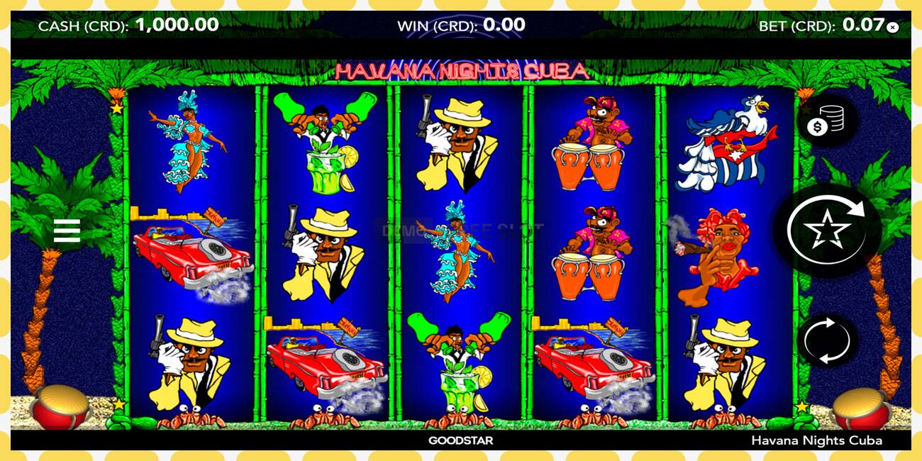 Demo slot Havana Nights Cuba free and without registration, picture - 1