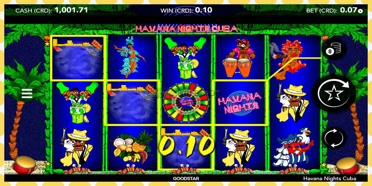 Demo slot Havana Nights Cuba free and without registration, picture - 1