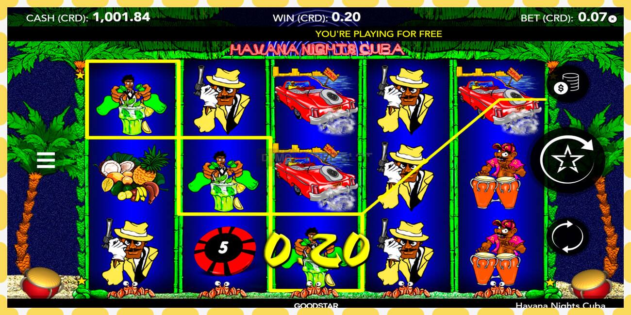 Demo slot Havana Nights Cuba free and without registration, picture - 1