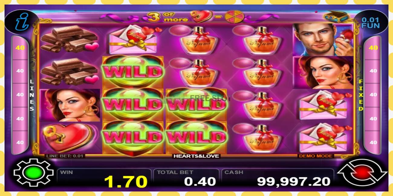 Demo-Slot Hearts & Love kostenlos und ohne anmeldung, bild - 1