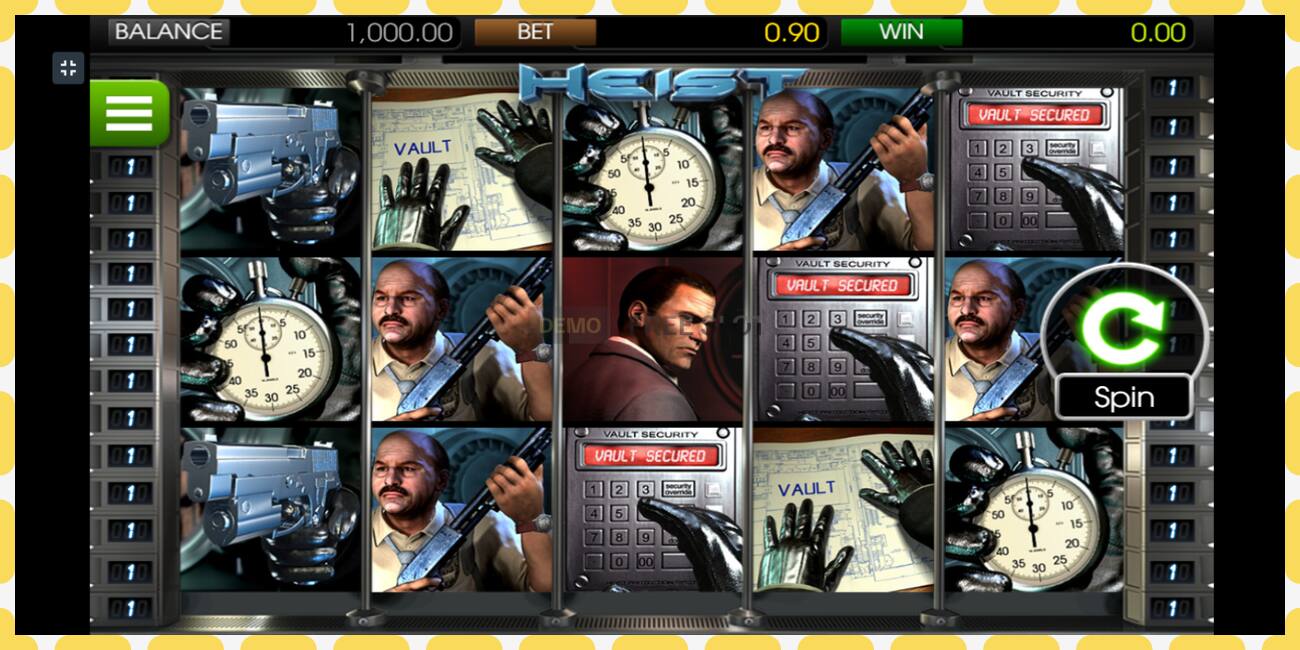 Demo slot Heist free and without registration, picture - 1