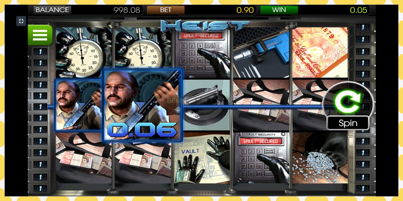 Demo slot Heist free and without registration, picture - 1