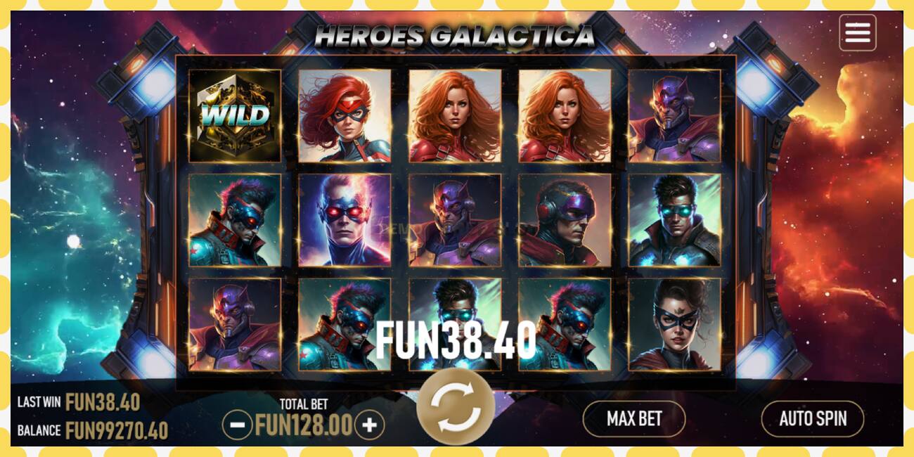 Demo slot Heroes Galactica free and without registration, picture - 1