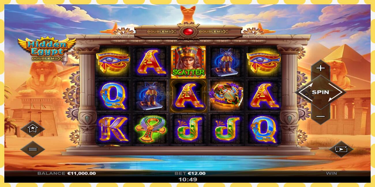 Demo slots Hidden Egypt DoubleMax bezmaksas un bez reģistrācijas, attēlu - 1