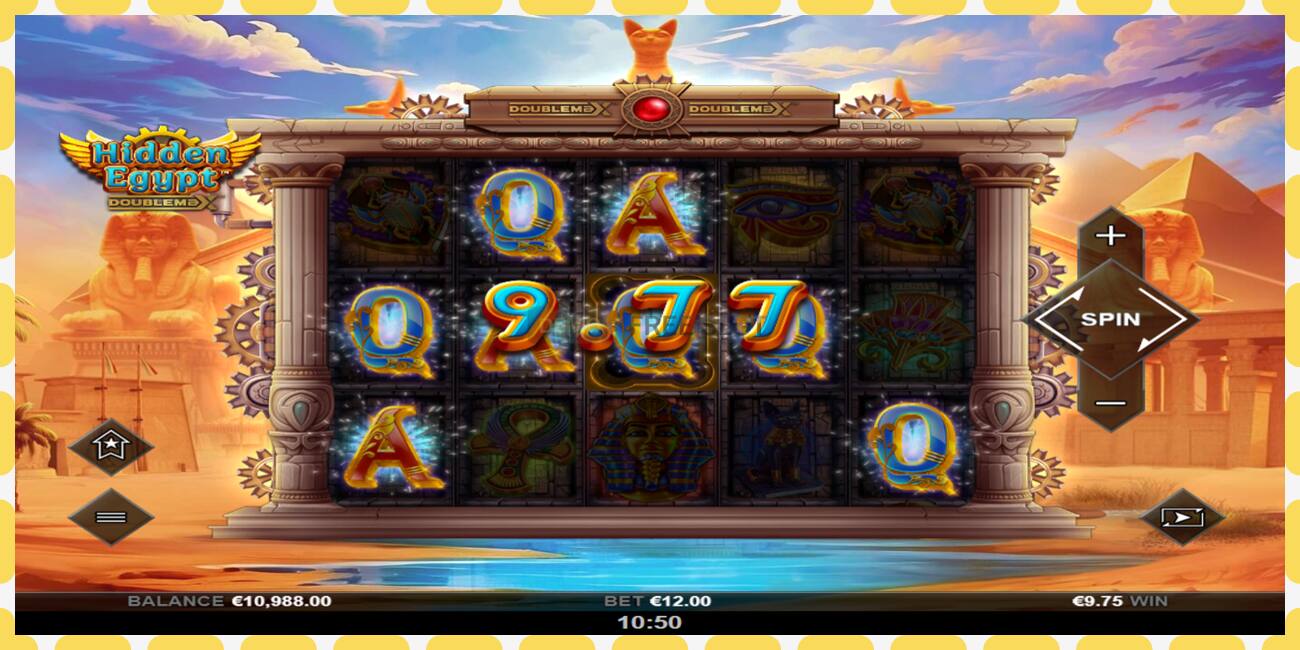 Demo slots Hidden Egypt DoubleMax bezmaksas un bez reģistrācijas, attēlu - 1