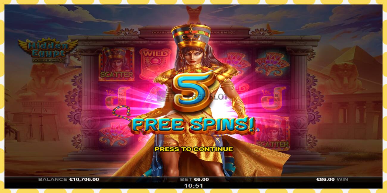 Slot de demostración Hidden Egypt DoubleMax gratuíto e sen rexistro, imaxe - 1