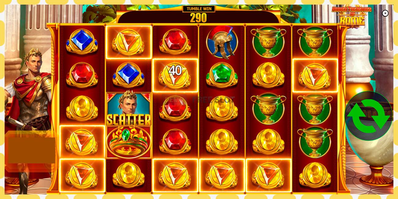 Slot demo Hidden Treasures of Rome percuma dan tanpa pendaftaran, gambar - 1