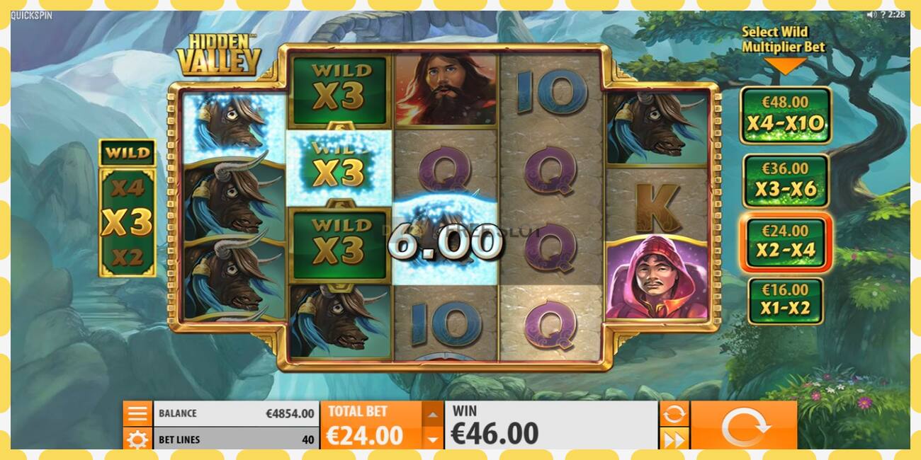 Demo slot Hidden Valley free and without registration, picture - 1