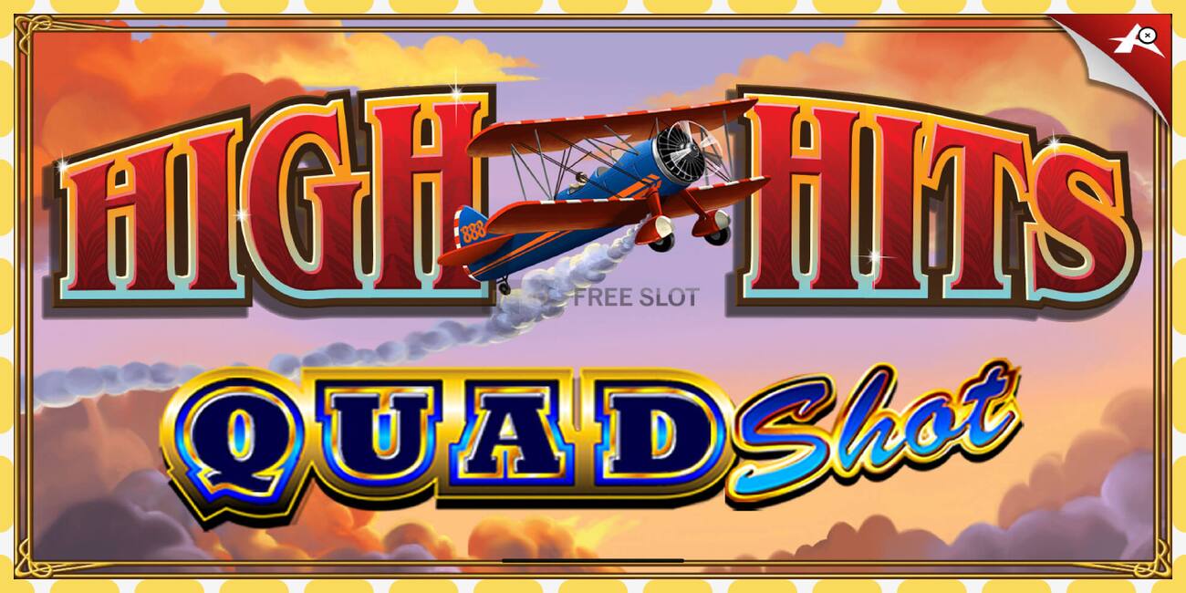 Demo slot High Hits Quad Shot gratis och utan registrering, bild - 1