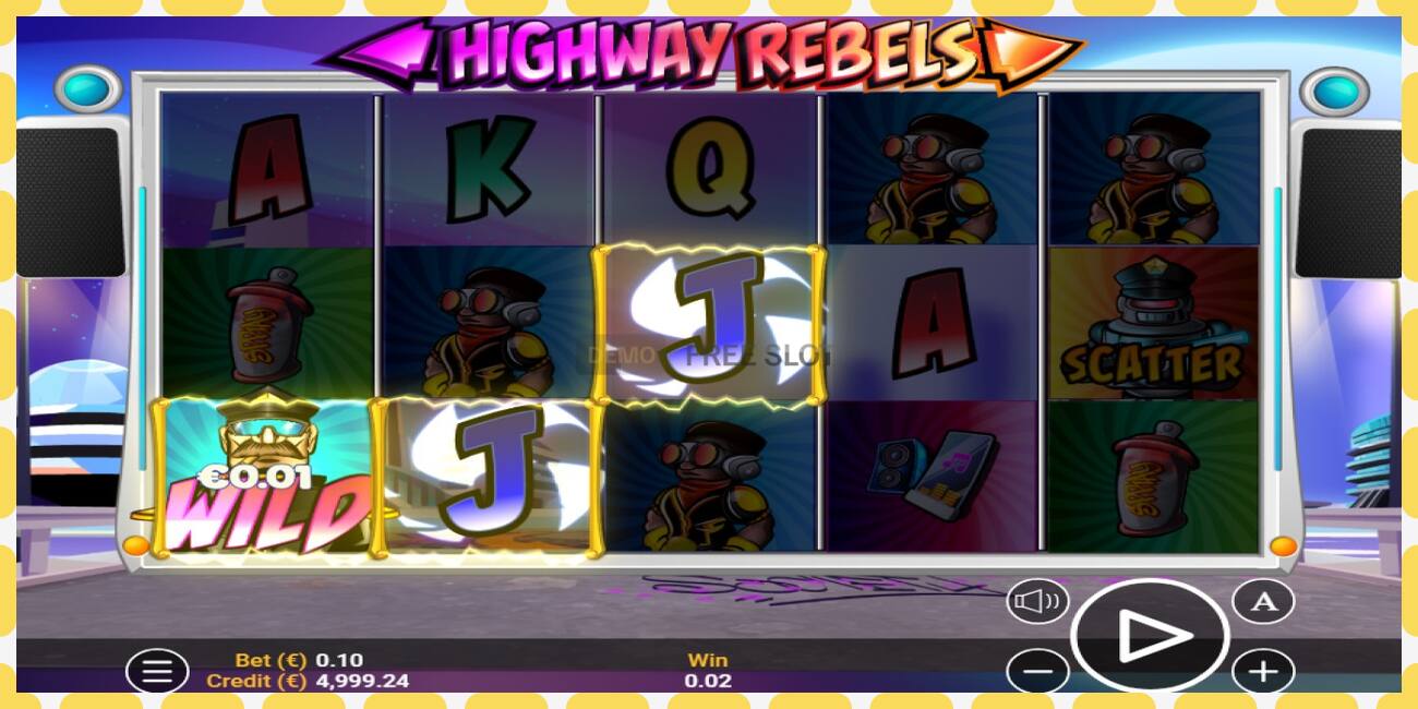 Demo slot Highway Rebels free and without registration, picture - 1