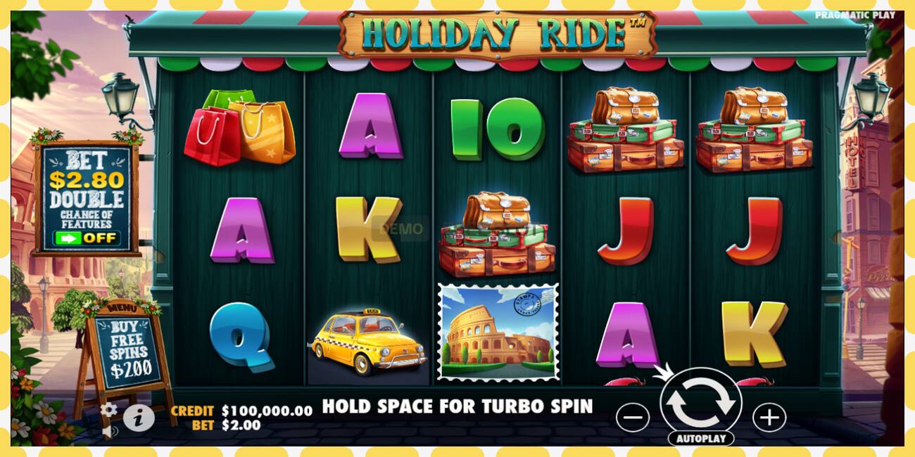 Demo slot Holiday Ride free and without registration, picture - 1