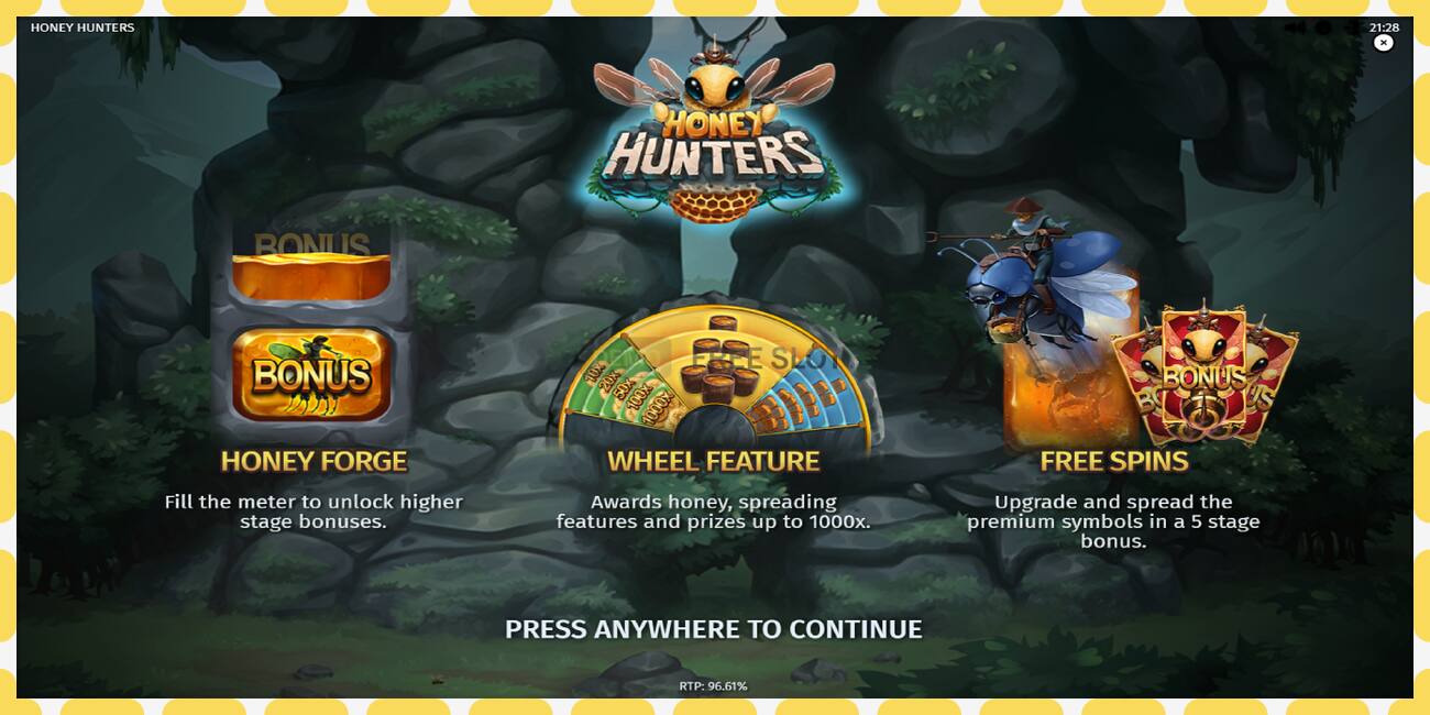 Demo slot Honey Hunters free and without registration, picture - 1