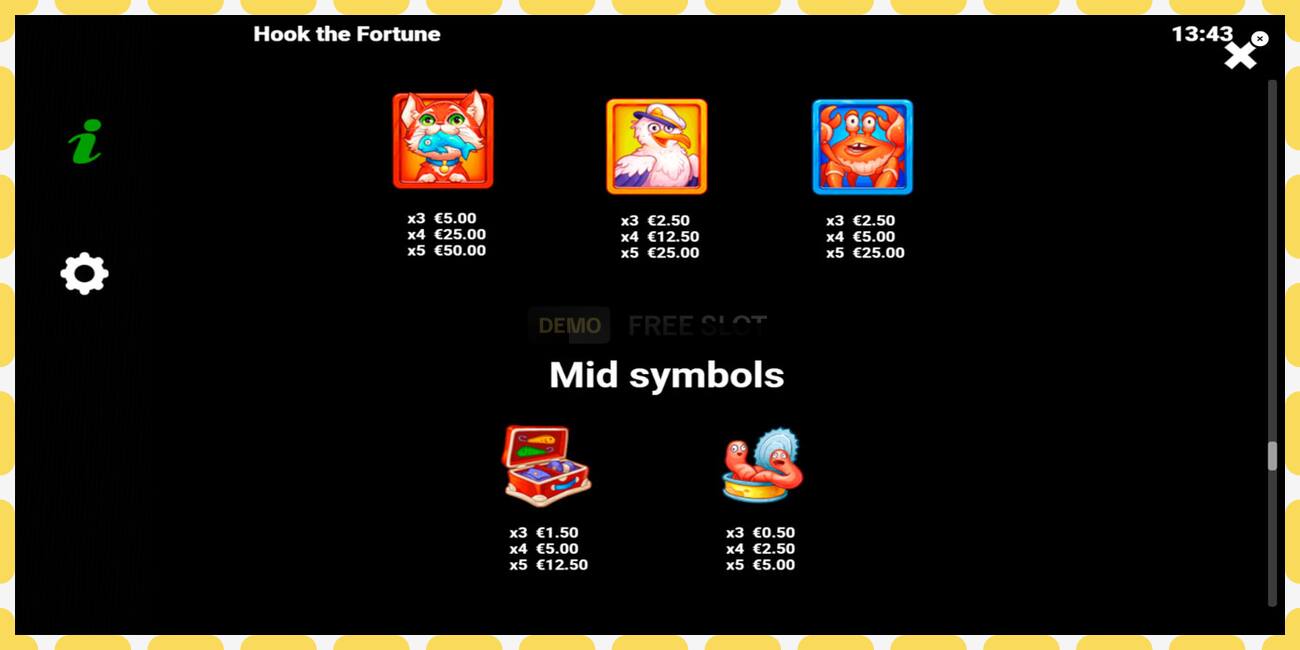 Demo slot Hook the Fortune free and without registration, picture - 1