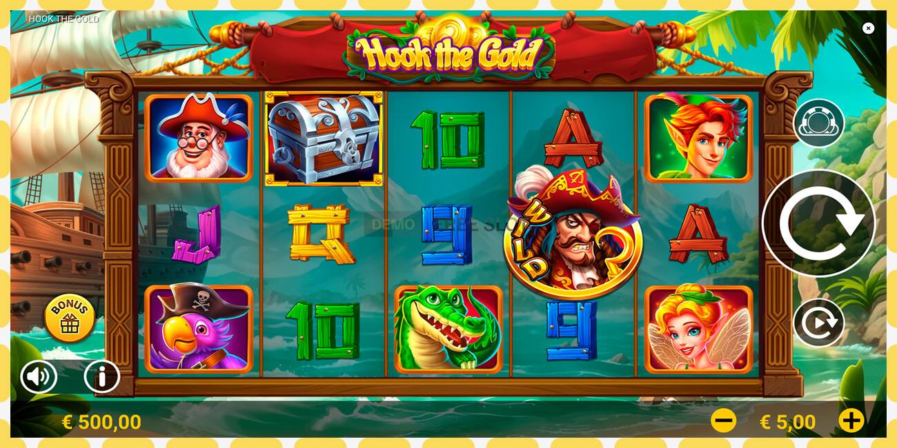 Demo slot Hook The Gold free and without registration, picture - 1