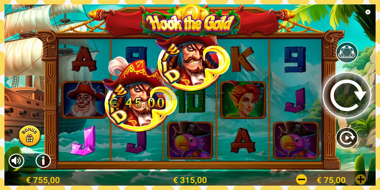 Demo slot Hook The Gold free and without registration, picture - 1