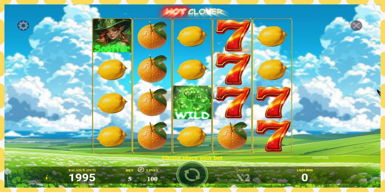 Demo slot Hot Clover free and without registration, picture - 1