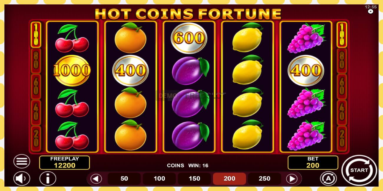 Demo slot Hot Coins Fortune free and without registration, picture - 1