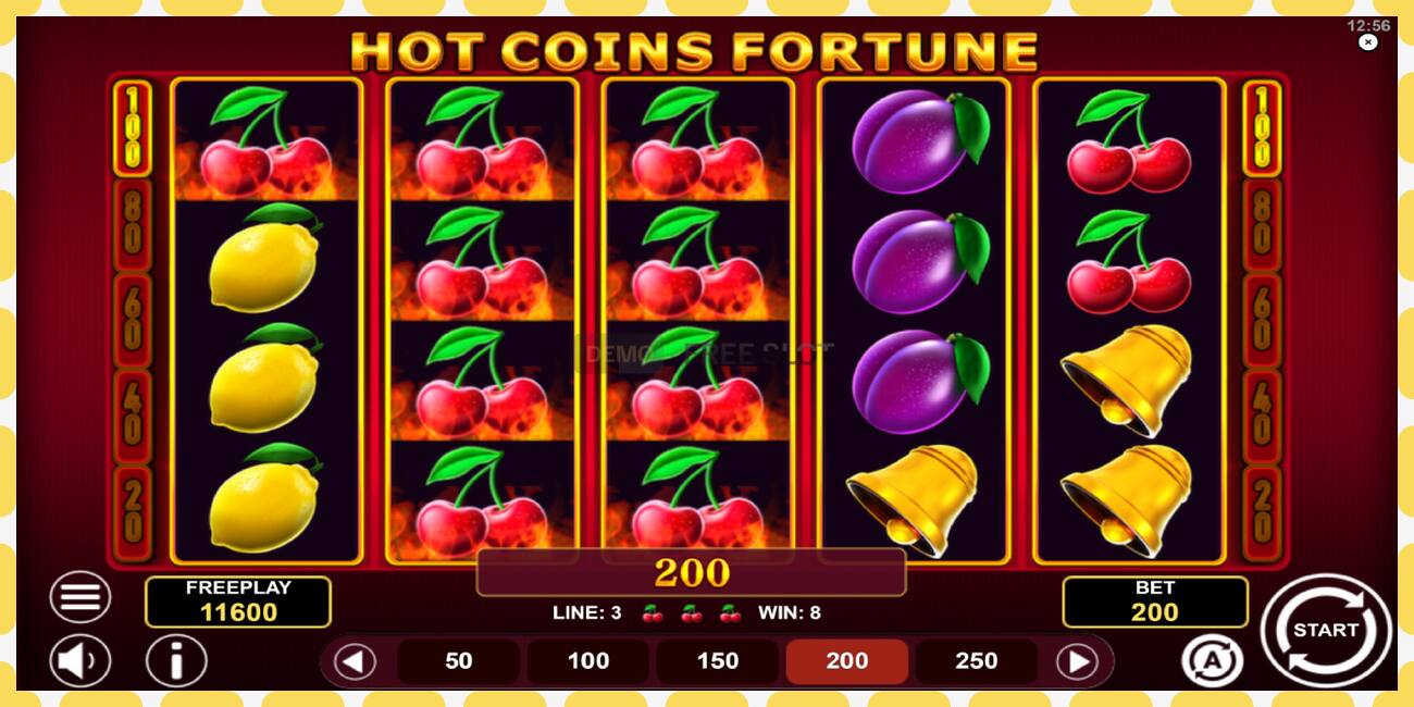 Demo slot Hot Coins Fortune free and without registration, picture - 1