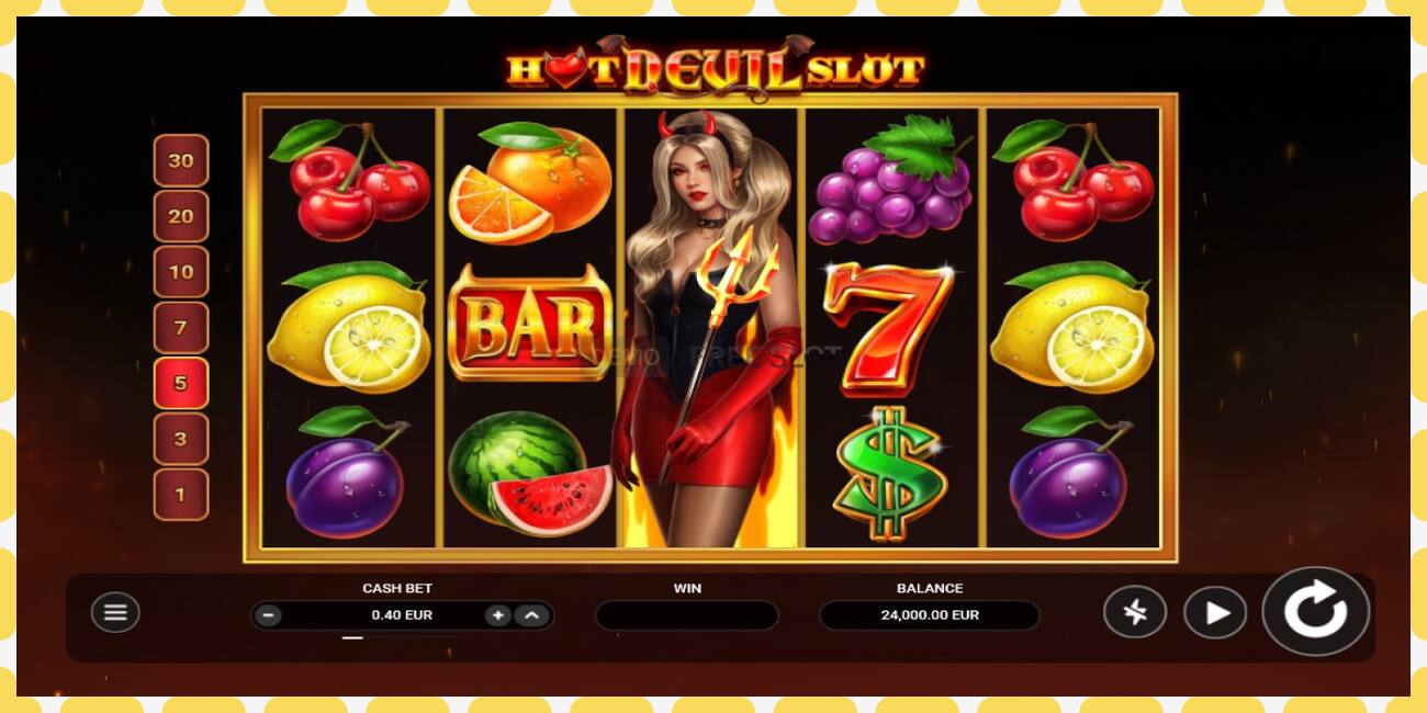 Demo slot Hot Devil Slot free and without registration, picture - 1