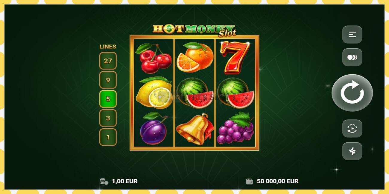 Slot demo Hot Money Slot gratuit și fără înregistrare, imagine - 1