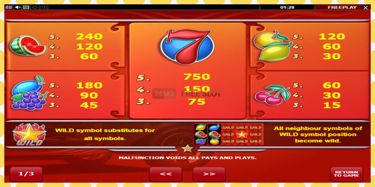 Demo slot Hot Star free and without registration, picture - 1