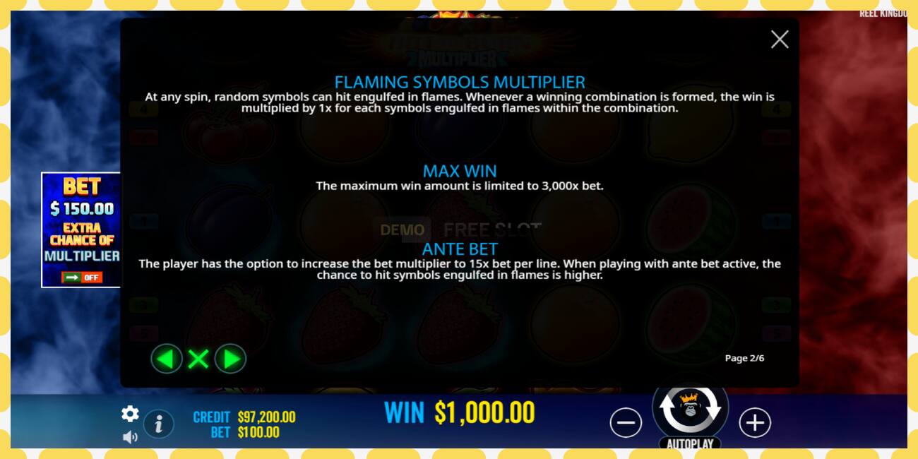 Slot demo Hot to Burn Multiplier gratuit și fără înregistrare, imagine - 1