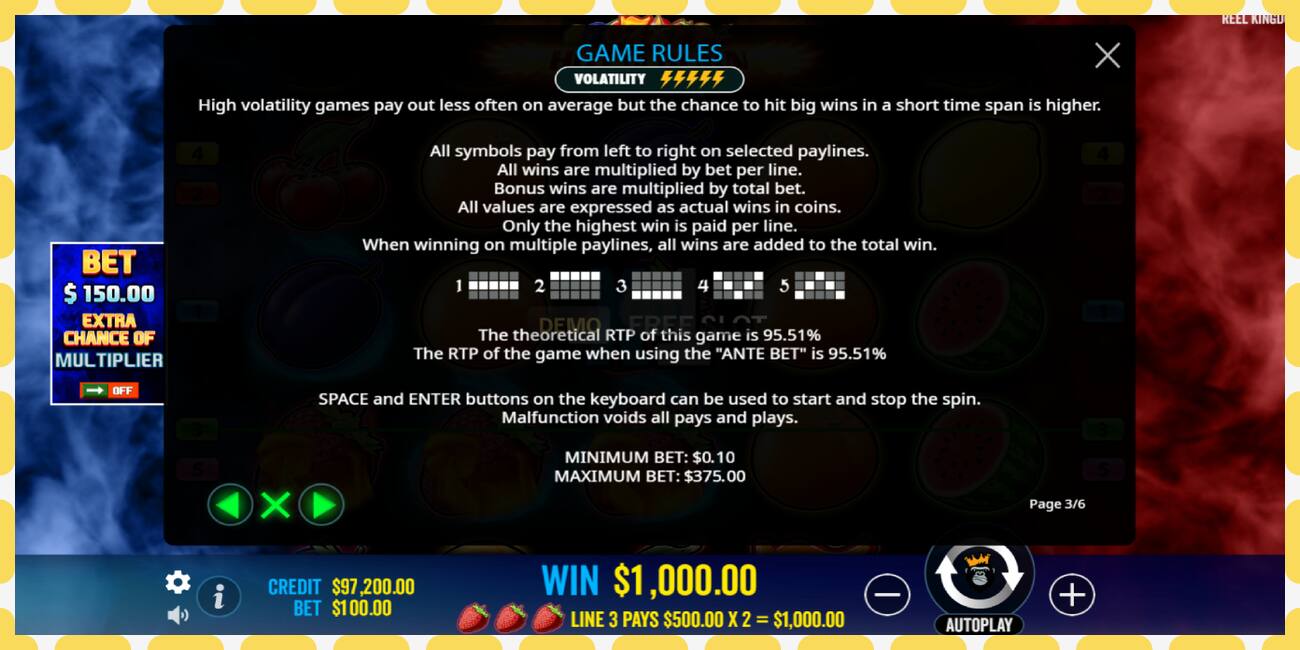 Slot demo Hot to Burn Multiplier gratuit și fără înregistrare, imagine - 1