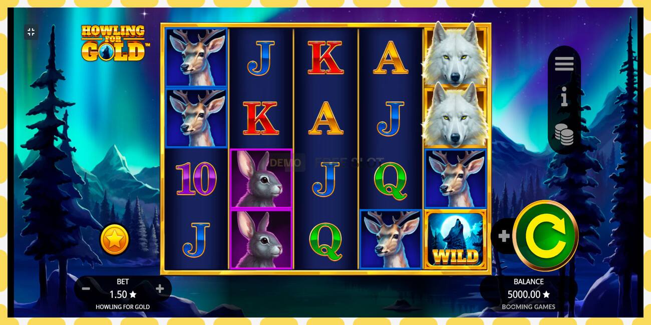 Demo slot Howling for Gold free and without registration, picture - 1