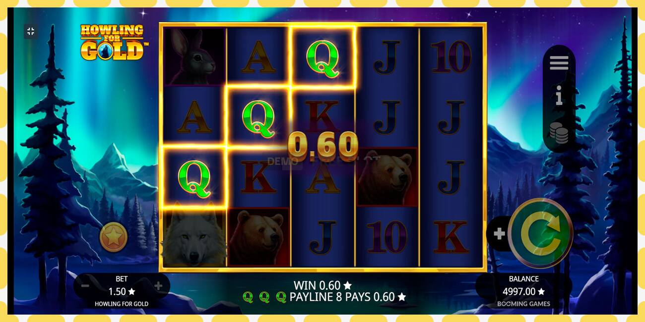 Demo slot Howling for Gold free and without registration, picture - 1