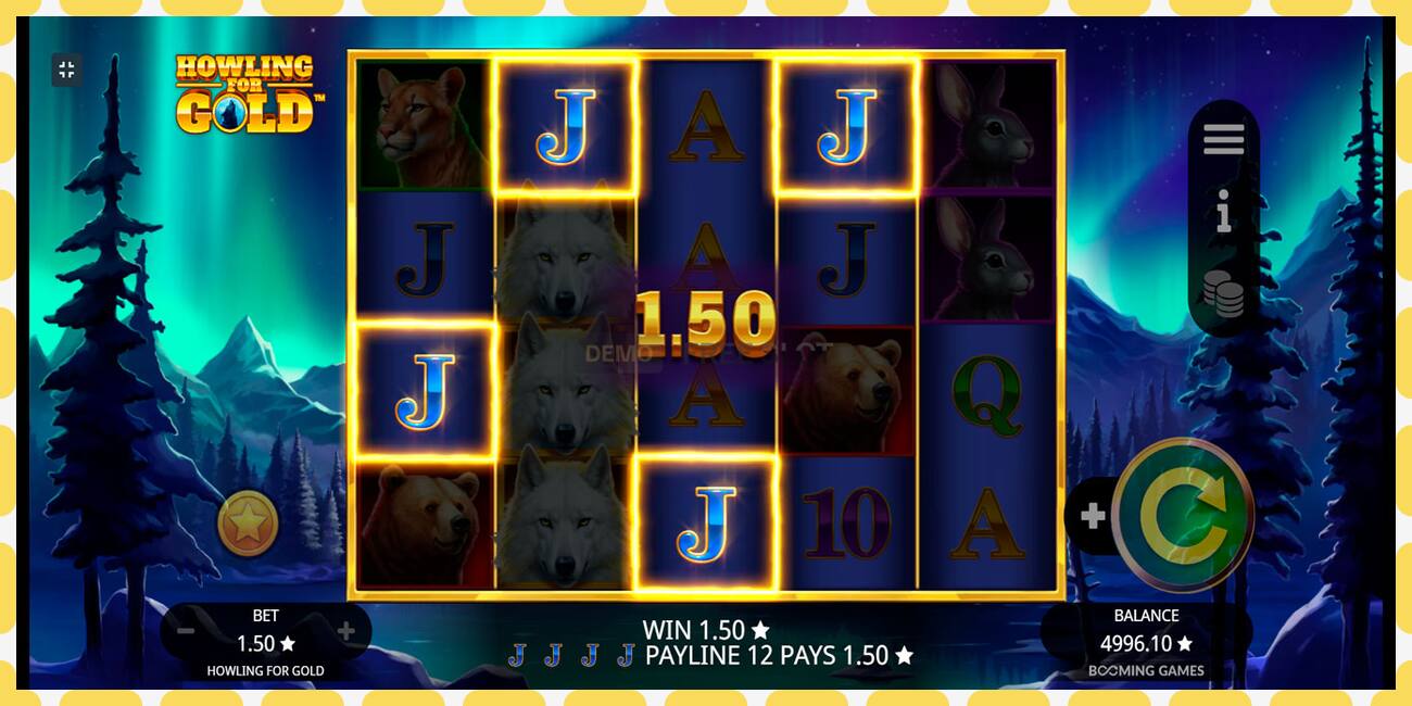 Demo slot Howling for Gold free and without registration, picture - 1