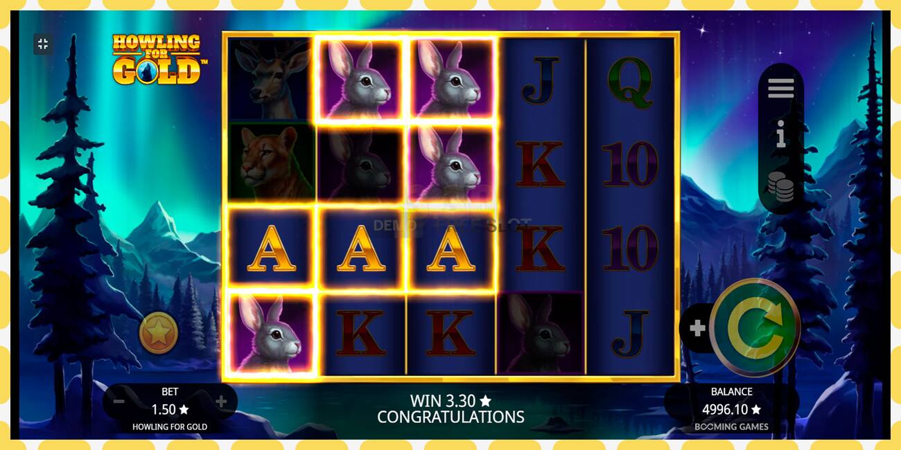 Demo slot Howling for Gold free and without registration, picture - 1