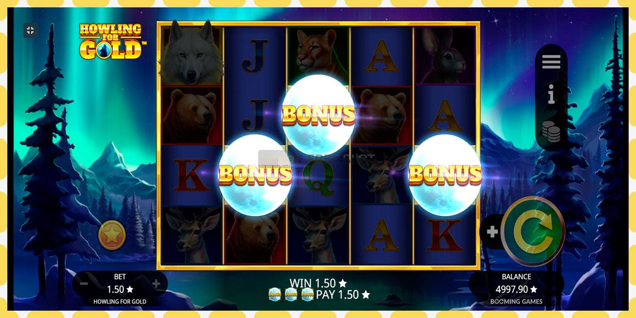 Demo slot Howling for Gold free and without registration, picture - 1