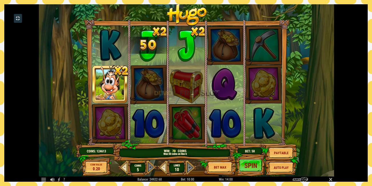 Demo slot Hugo free and without registration, picture - 1