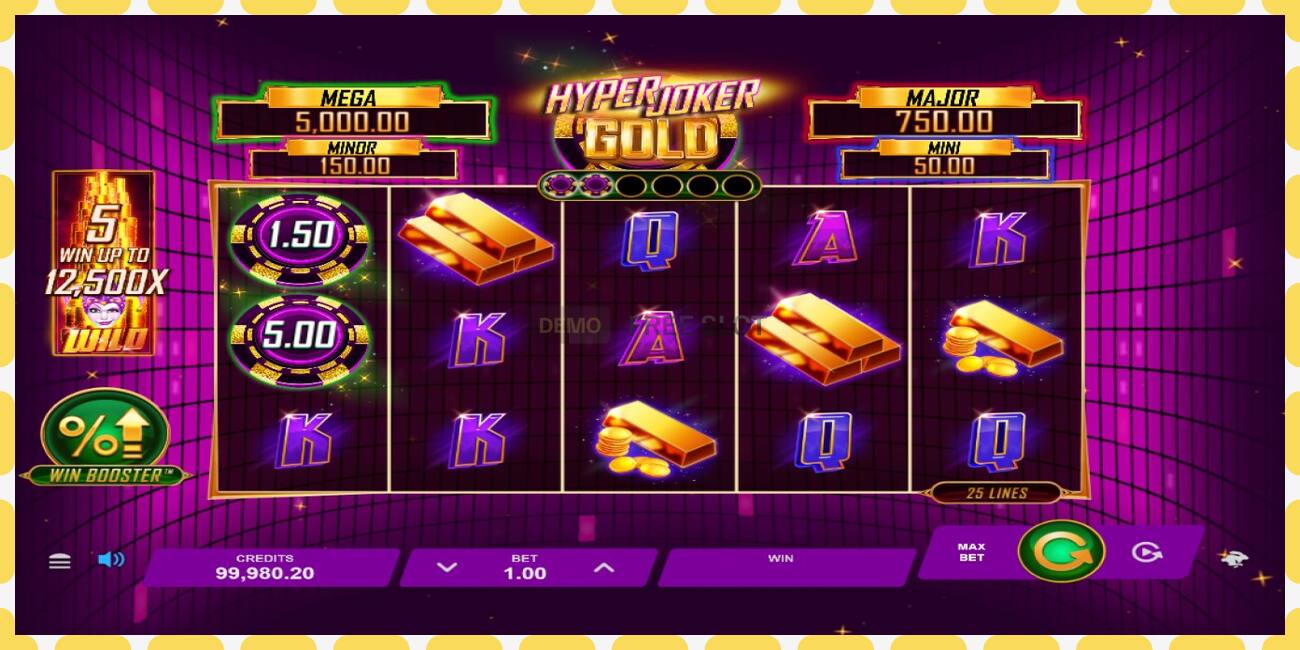 Demo slot Hyper Joker Gold ingyenes és regisztráció nélkül, kép - 1