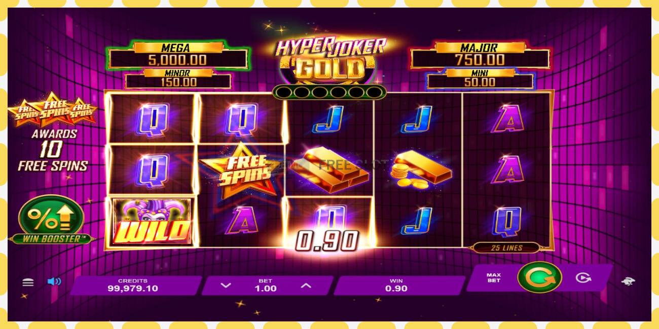 Демо ұясы Hyper Joker Gold тегін және тіркеусіз, сурет - 1