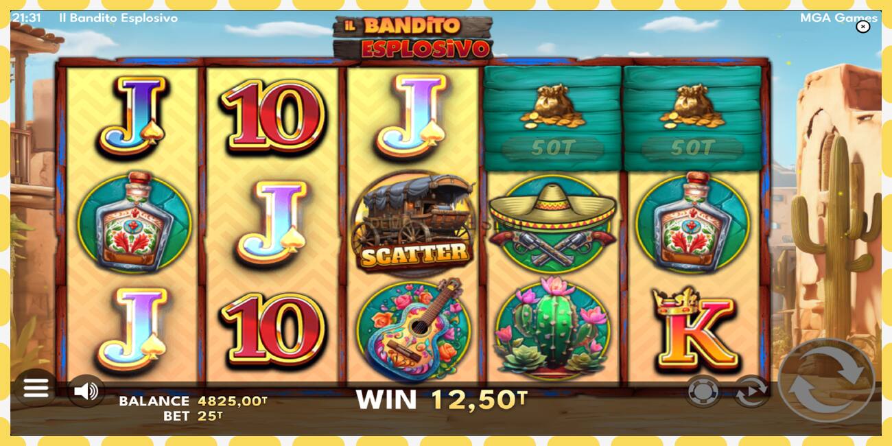 Demo slot Il Bandito Esplosivo ingyenes és regisztráció nélkül, kép - 1