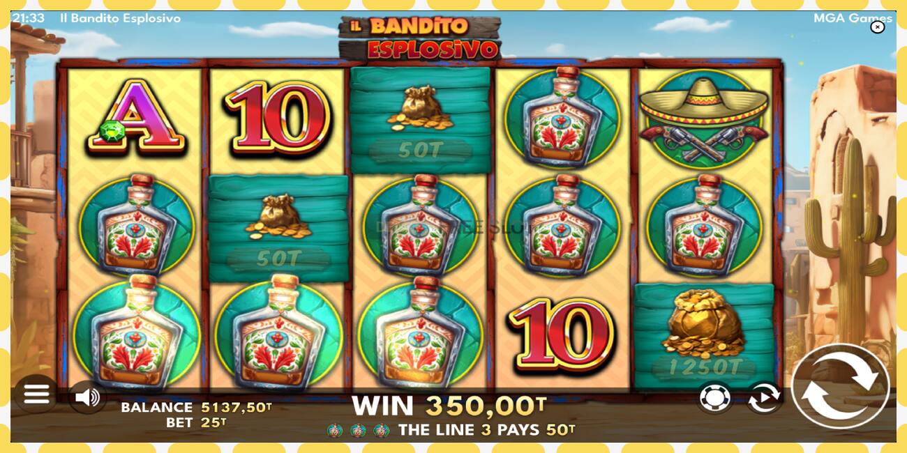 Demo slot Il Bandito Esplosivo ingyenes és regisztráció nélkül, kép - 1