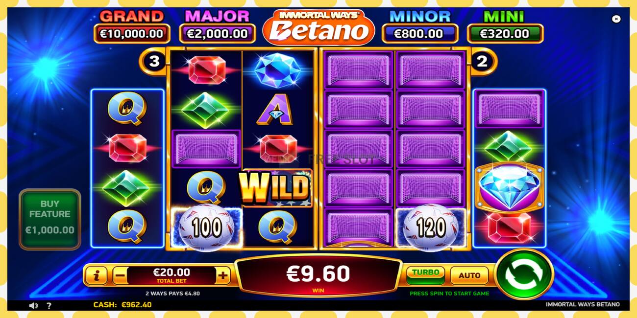 Demo slot Immortal Ways Betano free and without registration, picture - 1