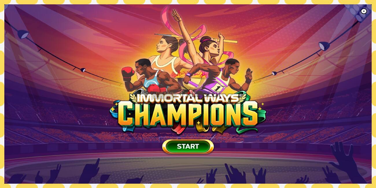 Demo slot Immortal Ways Champions free and without registration, picture - 1