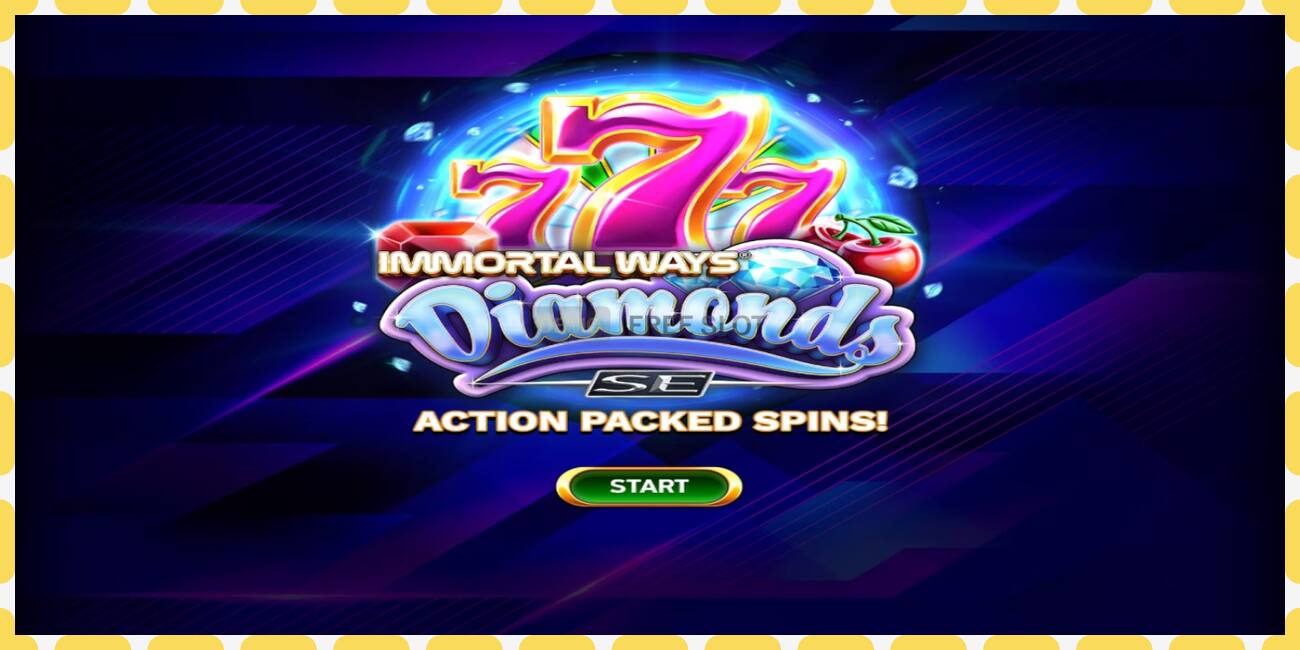 Demo slot Immortal Ways Diamonds SE free and without registration, picture - 1