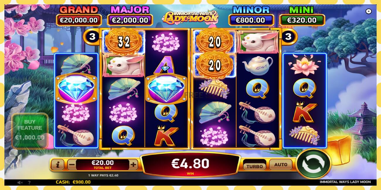 Demo slot Immortal Ways Lady Moon free and without registration, picture - 1