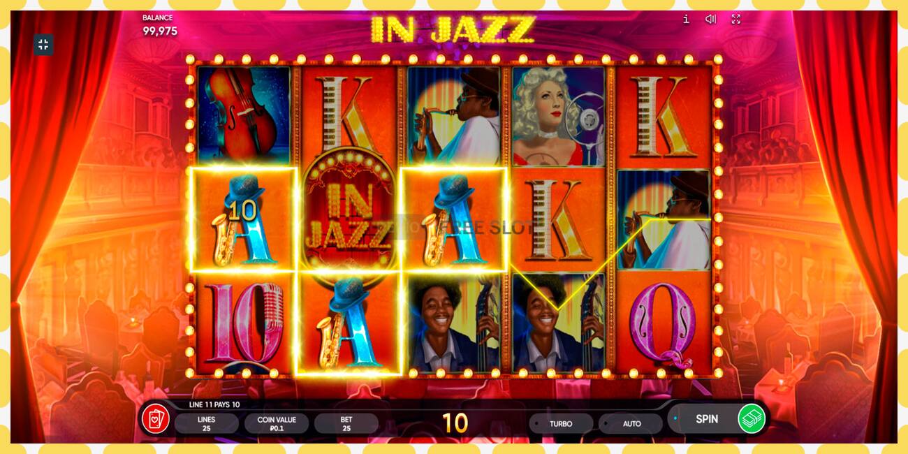 Demo slot In Jazz free and without registration, picture - 1