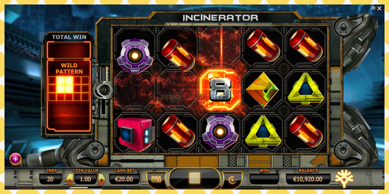 Demo slot Incinerator free and without registration, picture - 1