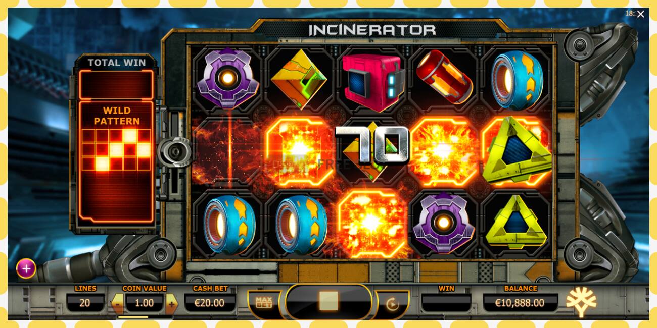 Demo slot Incinerator free and without registration, picture - 1