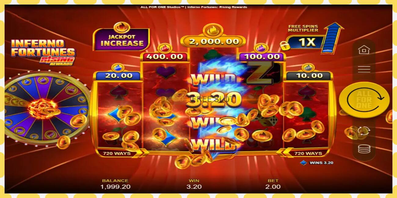 Demo slot Inferno Fortunes: Rising Rewards free and without registration, picture - 1