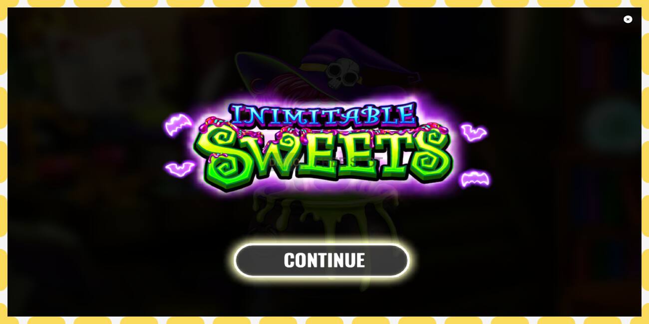 Demo slot Inimitable Sweets free and without registration, picture - 1