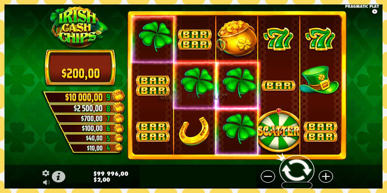 Демо слот Irish Cash Chips бесплатно и без регистрации, картинка - 1